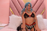 Blue hair