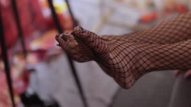 Feet, High Heels, Big Boobs
