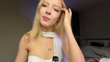 Such a cute shy girl