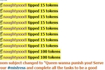 thanks for SPOIL MISTRESS!