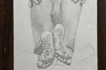 william — Self portrait, graphite on paper