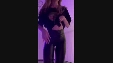 Leather pants