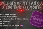 ❤️JOIN MY FAN CLUB ❤️