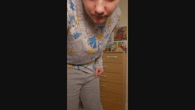Trying on new panties in a nude casual/vlog style