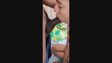 Blowjob , cum