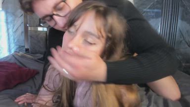 EYE CONTACT WHILE FUCKI CUTE PUSSY, 69 AND FACIAL