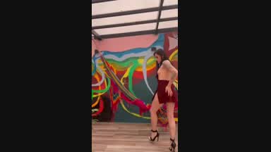 I love modeling this sexy dress for you
