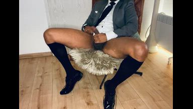 videocamm โ golden toe otc covered with heavy cum load