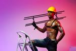 YOUR BOSS CONSTRUCTOR SWEATY AND STRONG