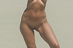 naked on beach