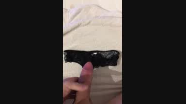 Cum in my Gf new panties