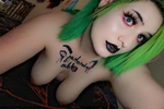 Big tiddy goth