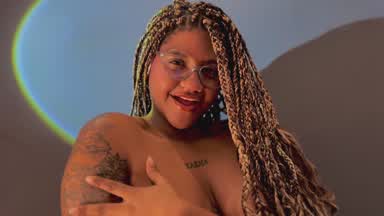 Sensual boobs play