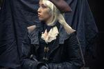 cosplay of lady Maria of bloodborne