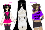 my characters for u