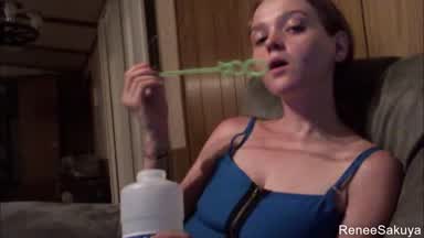 Blowing bubbles