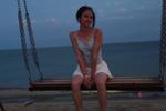 At the beach