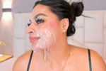 Saliva in my divine face (joke)