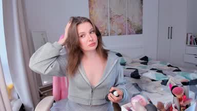 Making a hairstyle!