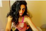 Bad girl in fishnets