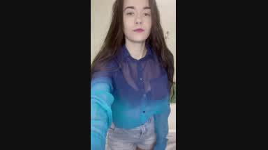 A custom video from the bathroom where you can see