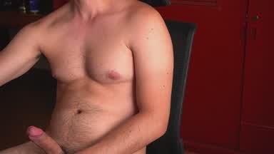 jerking off again close up