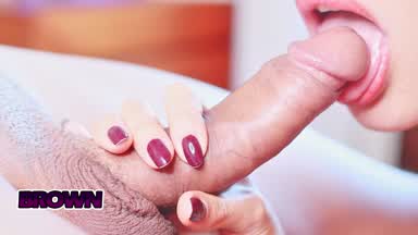 close up blowjob