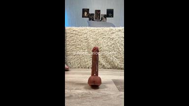 ♡ alice ♡ — Fucking my ass in the cowgirl position