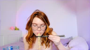 redhead muckbang