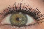 Me eyes up close