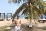 Enjoying the beach