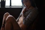 Nude body🩷 Small tits 🩷 Bush 🩷 Skinny body