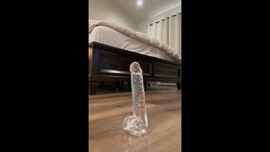8inch dildo hard fuck