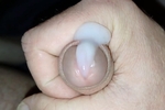Cum in Foreskin