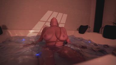 jacuzzi +naked = bouncing tits and wet ass