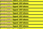 MY TOP TIPPERS