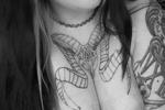 Black and white