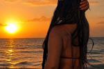 a lovely day at the beach in San Andres