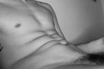 black and white