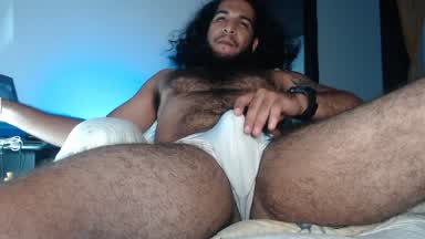 hairy Man HARD BULGE