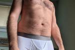 Logan Byam in pervy underwear