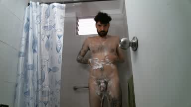 shower in the morning