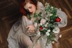 White and flowers
