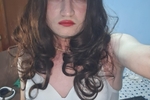 Sexy red lipstick