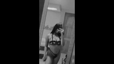 black and white