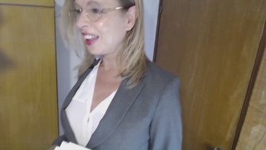 Lisa has her work review