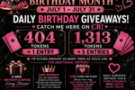 JULY GIVEAWAYS!!