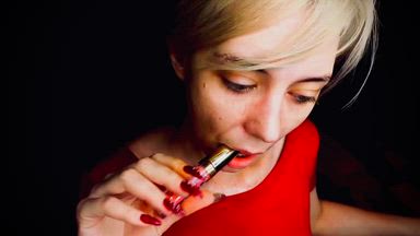 POV Deepthroat & Blowjob Roleplay with Dildo
