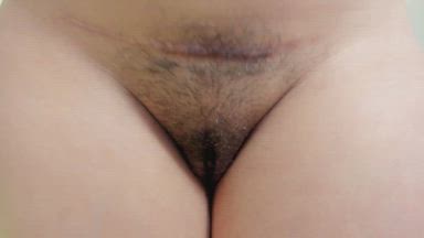 I caress my pussy for you
