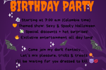 MY BIRTHDAY🎃